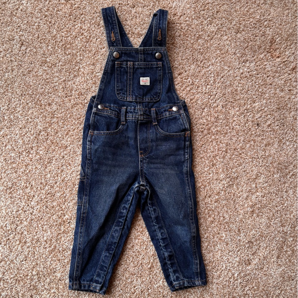 NWOT Old Navy Unisex Workwear Jean Overalls for Baby